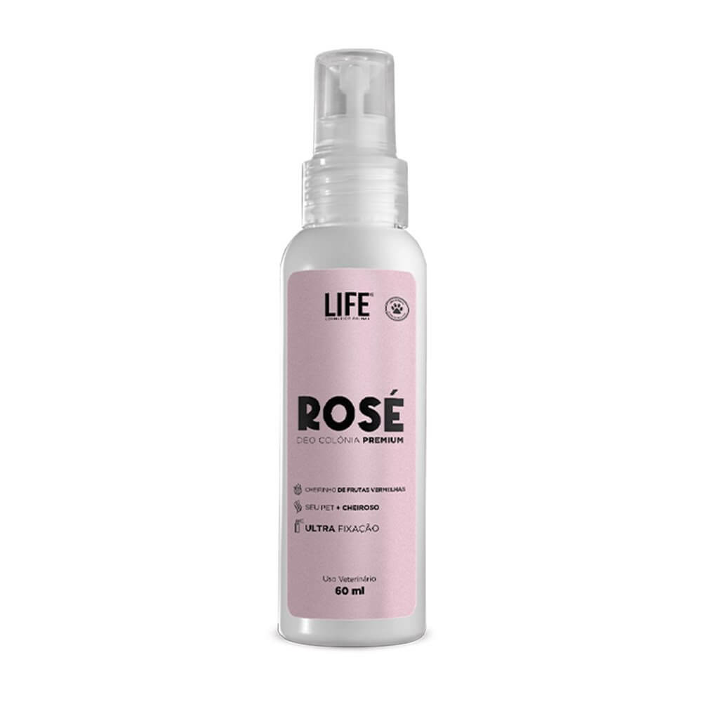 Colônia Pet Rosé Life 60 Ml