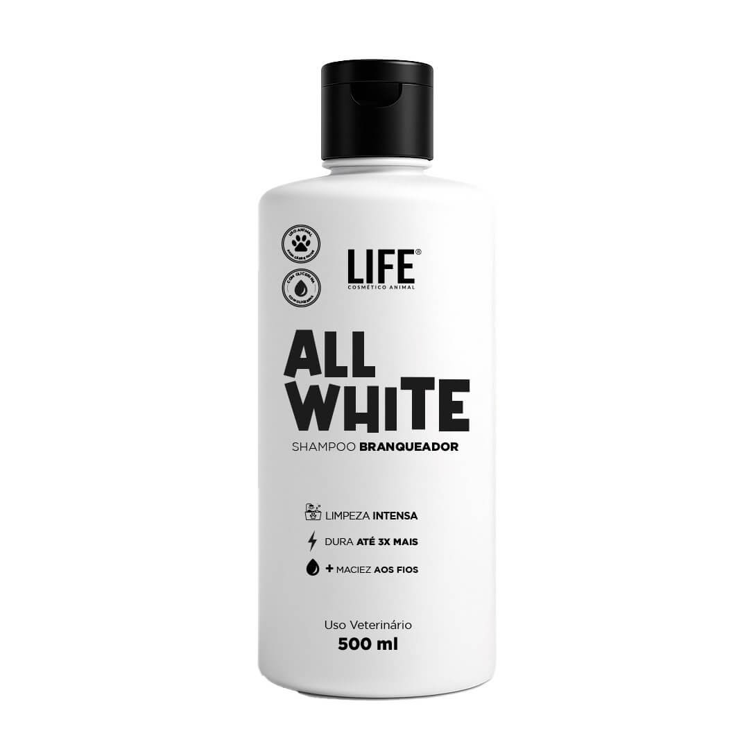 Shampoo Branqueador All White Life 500 Ml