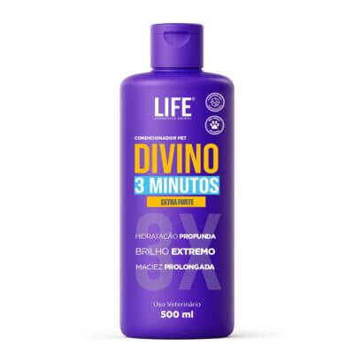 Condicionador Pet Divino 3 Minutos 500ml