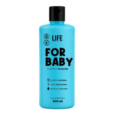 Shampoo Pet For Baby Filhotes Life 500 Ml