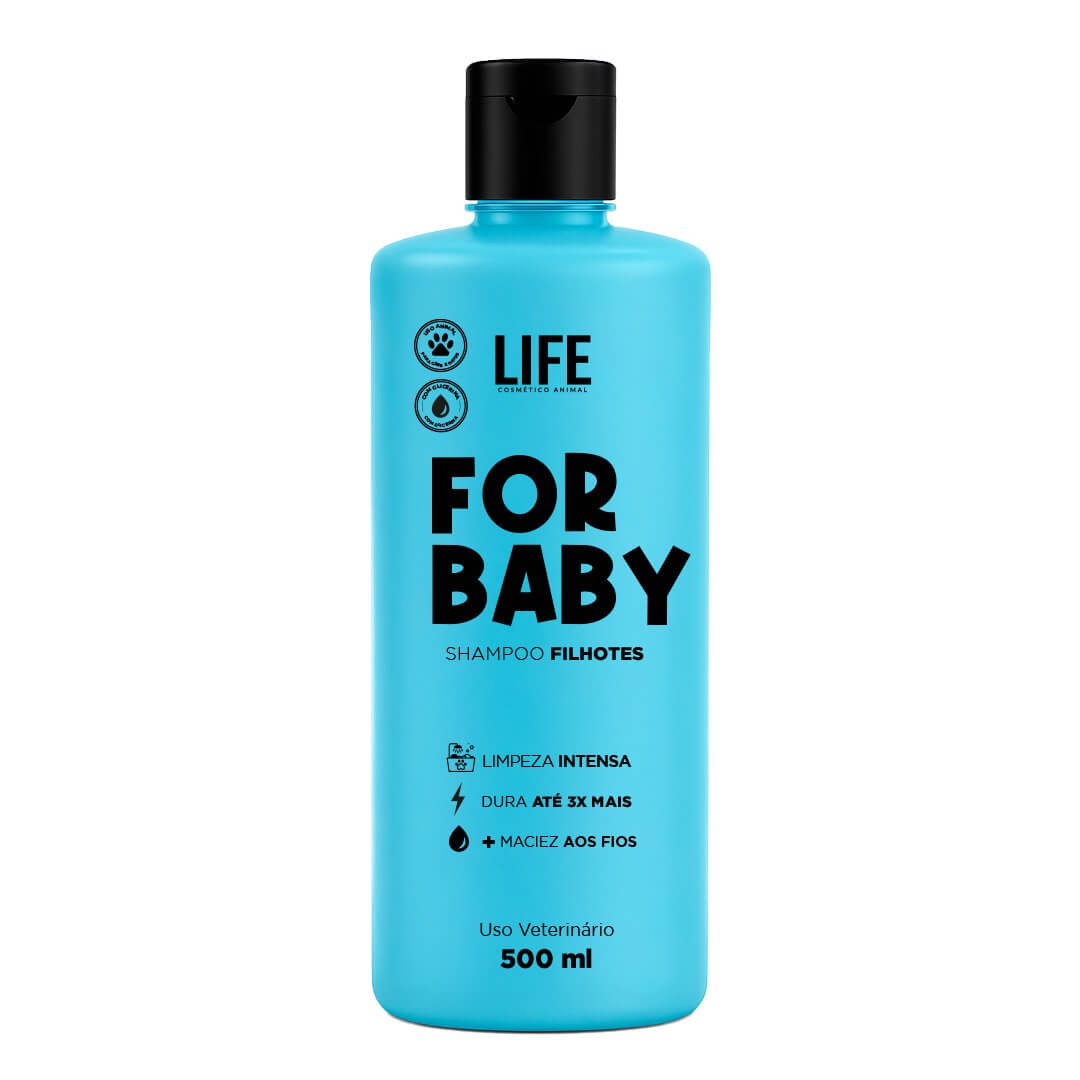 Shampoo Pet For Baby Filhotes Life 500 Ml