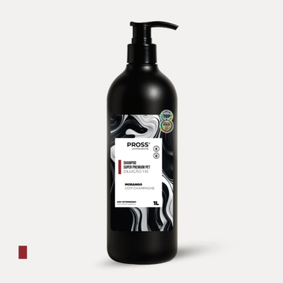 Shampoo Pross Professional Morango Com Champagne 1l