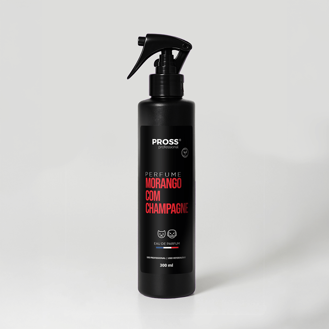 Perfume Morango Com Champanhe Pross Professional 300 Ml